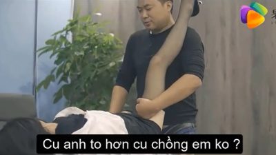 Bất lực để cho sếp đụ banh bím vợ mình